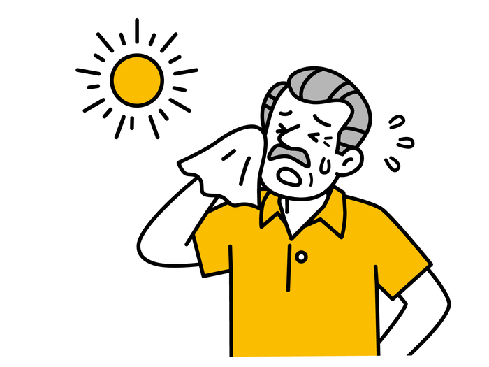 鼠径ヘルニア患者のための夏バテ対策
